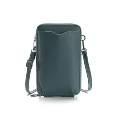【新品】 [TOEDNNQI] スマホポーチ レディース ショルダーバッグ ショルダー 斜めがけ 携帯ポーチ ポシェット 携帯ショルダー カード入れ 手提げ 人気 可愛い 軽量 財布 縦型 0