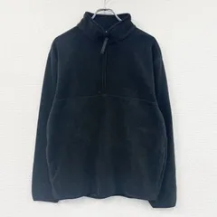 ～00s　OLD UNIQLO　オールドユニクロ　フリースジャケット/ボアジャケット　ヴィンテージ　黒　ブラック　Lサイズ　古着