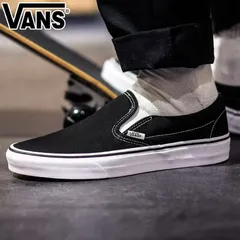 VANS ヴァンズ バンズ Classic Slip-On スリッポン Black VN000EYEBLK ブラック スニーカー シューズ 靴