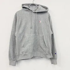 Champion　チャンピオン　リバースウィーブ　スウェットパーカー/フーディー　灰色　グレー　Sサイズ　古着