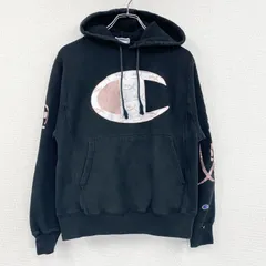 Champion　チャンピオン　リバースウィーブ　スウェットパーカー/フーディー　黒　ブラック　Sサイズ　古着
