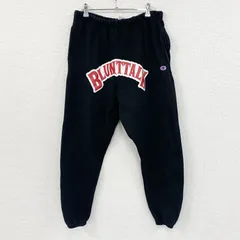 Champion　チャンピオン　リバースウィーブ　スウェットパンツ　アーチプリント　黒　ブラック　Lサイズ　古着