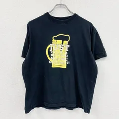 ～00s　AUSTRALIA　半袖プリントTシャツ　メッセージT　BEER　ヴィンテージ　黒　ブラック　Mサイズ　古着