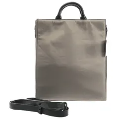 emmi (エミ) ２WAYバッグ  グレー ー