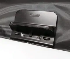 T【HY】【動作品】ニンテンドー 純正 WiiU ゲームパッド充電スタンド WUP-014 ブラック 置くだけ充電 専用スタンド 充電器[ゆうパケット発送、送料無料]HY004