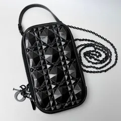 Christian Dior / レディディオール フォンホルダー ブラックのサムネイル