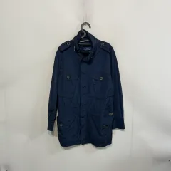 POLO RALPH LAUREN ポロラルフローレン ユーティリティ ジャケット アウター マウンテンパーカー ウィンドブレーカー ネイビー メンズ M