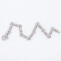Tiffany & Co. Vintage 18K Gold & Silver Bridle Link Braceletのサムネイル