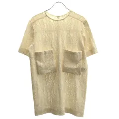 CELINE by Phoebe Philo セリーヌ フィービーファイロ 2010AW レースデザインプルオーバートップス 20G913112 アイボリー系 36 CELINE by Phoebe Philo セリーヌ フィービーファイロ 2010AW レース