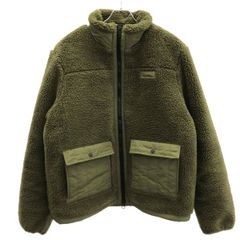 777 BOA HOOD フリースジャケット オリーブ - メルカリ