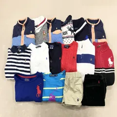 ★ ブランド 子供服 POLO RALPH LAUREN 16点 まとめ ベビー キッズ  男の子 女の子 シャツ トップス ボトムス ロゴ ポニー 等 卸 現状品