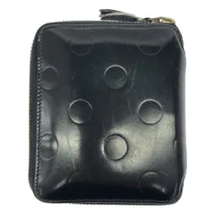 COMME des GARCONS  コムデギャルソン ドットパテントレザーウォレット 財布  ブラックのサムネイル