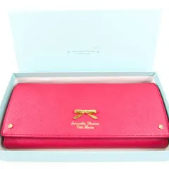 サマンサタバサ プチチョイス 長財布 リボンモチーフ ウォレット ブランド レディース ピンク Samantha Thavasa 【中古】