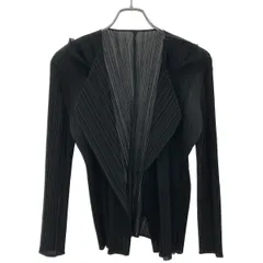 PLEATS PLEASE ISSEY MIYAKE プリーツプリーズ イッセイミヤケ プリーツデザインジャケット PP66-J0762 ブラック 3のサムネイル