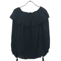 MICHAEL KORS COLLECTION マイケルコース コレクション オフショルダートップス KDG313A ブラック XSのサムネイル
