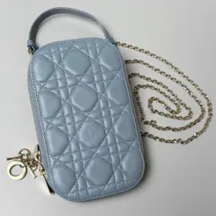 Christian Dior / レディディオール フォンホルダー ブルーのサムネイル