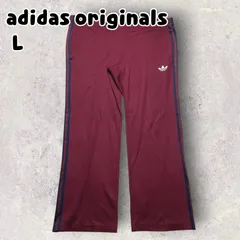 K adidas originals アディダス オリジナルス トレフォイルロゴ ベッケンバウアー トラックパンツ ワインレッド L