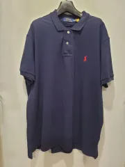 ポロラルフローレン ネイビー 半袖 カラーTシャツ