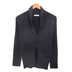 ニューヨーカー NEWYORKER カーディガン 長袖 ウール シンプル M パープル 紫 /KT13