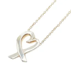 ティファニー ラビングハート ネックレス SV925 シルバー レディース TIFFANY&Co.【1-0261199】