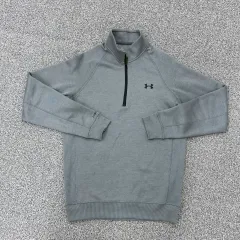 S アンダーアーマー ハーフジップ 長袖Tシャツ 0316J