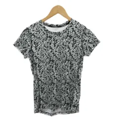 ナイキ NIKE スポーツウェア カットソー Tシャツ 半袖 総柄 M  白 ホワイト 黒 ブラック 719546-100
