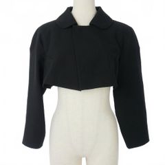 ジバンシィ リネン ドレープ レイヤード ニットカーディガン セーター 七分袖 GIVENCHY - ジバンシィ リネン ドレープ レイヤード ニット