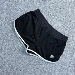 L NIKE レディース メッシュ ハーフパンツ ショーツパンツ0420J