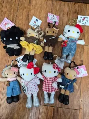 ハローキティ ぬいぐるみ キーホルダー ファッション コレクション