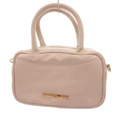 フーズフーチコ who's who Chico ハンドバッグ ショルダー 2way フェイクレザー オフホワイト /UO ■STK