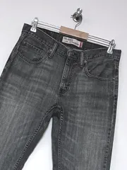 【Levi's】559 デニムパンツ ブラック RELAXED STRAIGHT W32 L32 リーバイス 古着