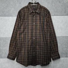 バーバリー ロンドン メンズ チェック シャツ (サイズ L)