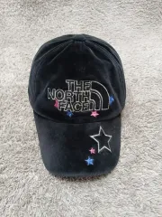 ヴィンテージ THE NORTH FACE ザノースフェイス ブラック ベースボールキャップ