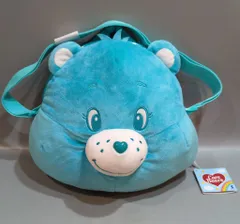 エスケイジャパン ケアベア フェイスBIGがまぐち Wish Bear水色)