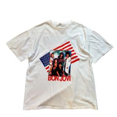 bonjovi 90's Tシャツ 1995 ツアーT - メルカリ