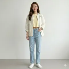 ザラ キュービック カーディガン