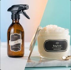 SABON ブラック バスソルトデッドシーとボディクレンザーセット - メルカリ