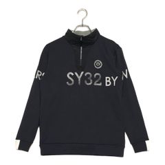 美品 SY32 by SWEET YEARS ゴルフ 裏起毛ハーフジップシャツ - メルカリ