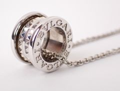 3063-1 【保存箱付き】BVLGARI オプティカル ネックレス チョーカー 