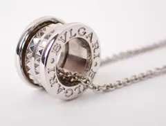 BVLGARI(ブルガリ) B.zero1ロック セーブザチルドレン ネックレス Sv925 Ag925 シルバー 10.3g レディース メンズ アクセサリーのサムネイル