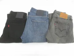  リーバイス Levi's デニム ジーンズ パンツ 3点 W29 W30 レディース 中古