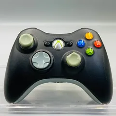 【動作確認済み】xbox360 ワイヤレスコントローラー 1403 ブラック / グレー Console コンソール Microsoft GX2
