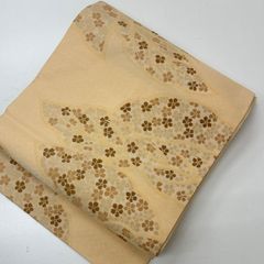 半幅帯 小袋帯 葵 クリーム 未使用 浴衣 - メルカリ