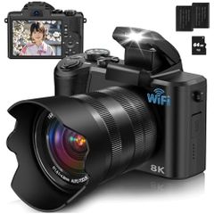 6K デジカメ 9600万画素 デジタルカメラ スマホに転送 WIFI転送機能 6K デジカメ 9600万画素 デジタルカメラ デジカメ スマホに転送できる
