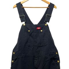 Dickies (ディッキーズ)ブラック ダック地オーバーオール - メルカリ