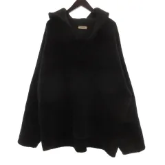 フィアオブゴッド Fear of God ニット パーカー ドロップショルダー ブラック ☆AA★のサムネイル