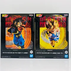 中古 2体セット-超サイヤ人孫悟空VS超17号-MATCHMAKERS「ドラゴンボールGT」