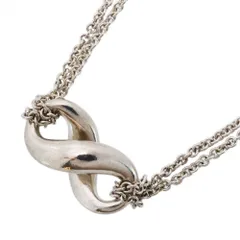 ティファニー(Tiffany) ティファニー ネックレス インフィニティ ダブルチェーン シルバー925レディース
