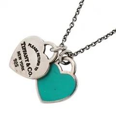 ティファニー(Tiffany) ティファニー ネックレス ダブルリターントゥハート シルバー925 ブルーレディース