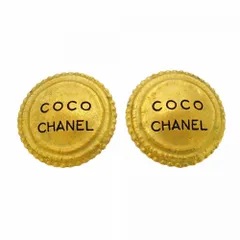 シャネル(Chanel) シャネル イヤリング  シャネル  サークル GPメッキ ゴールドレディース